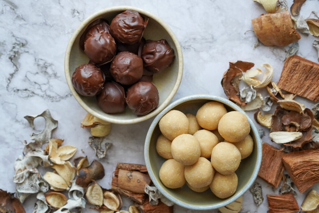 здравословни трюфелови бонбони