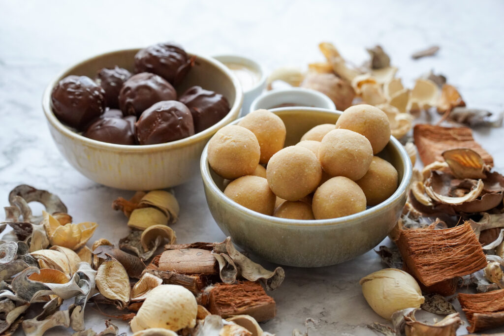здравословни трюфелови бонбони